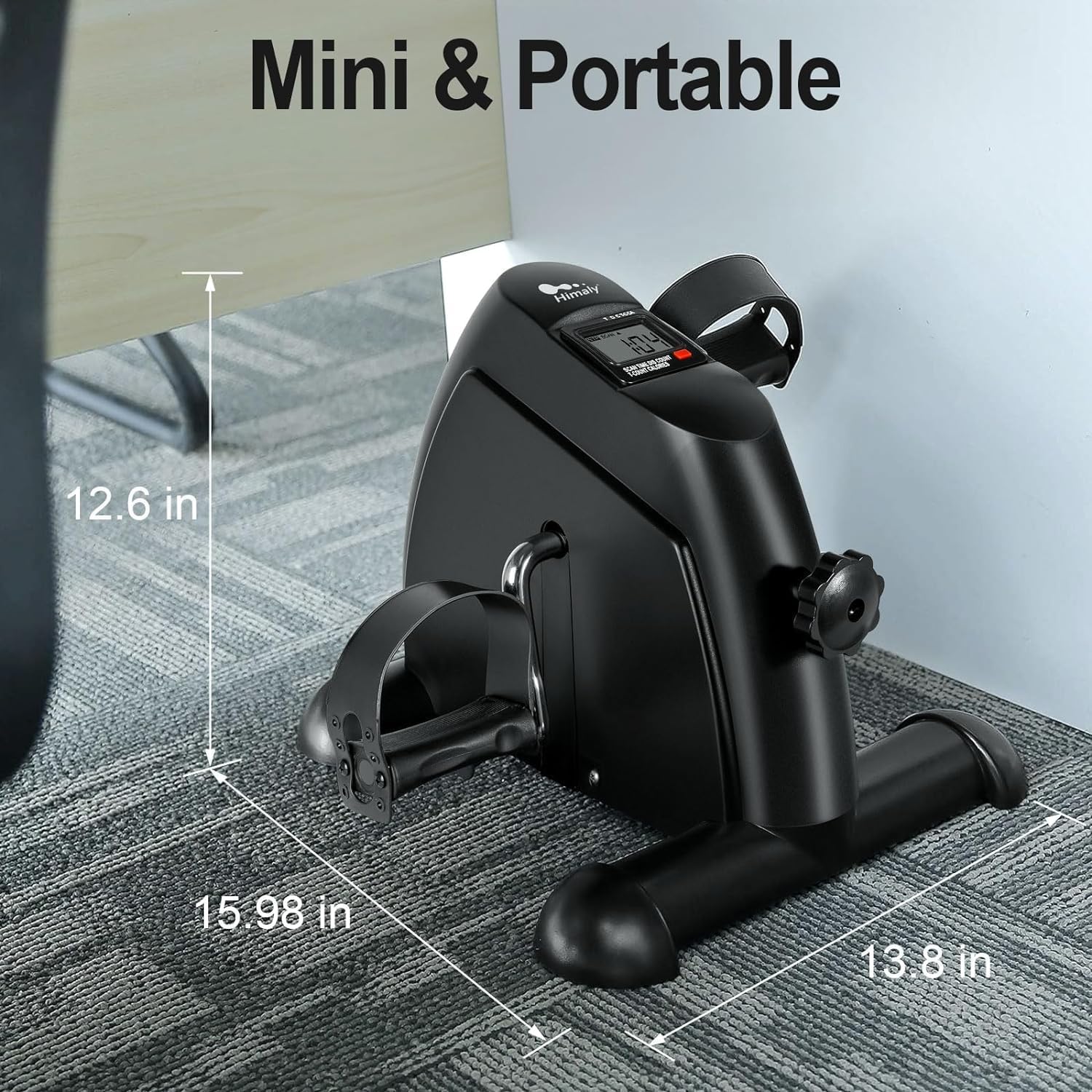 Under Desk Exercise Bike with LCD Screen I3850
