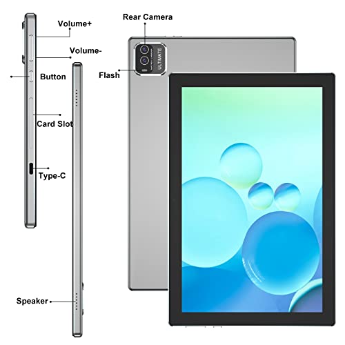10 Inch 2 in 1 Tablet with Keyboard 8GB+64GB S72944