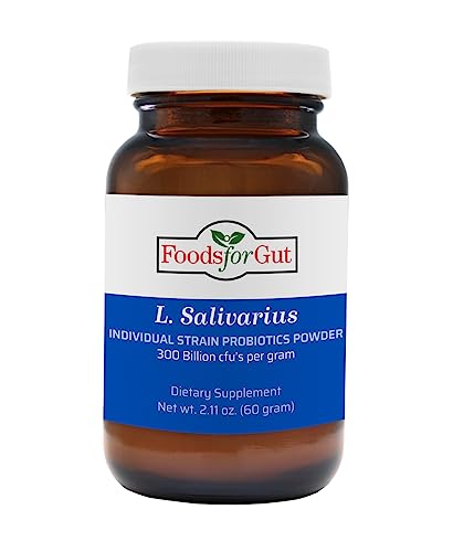 Lactobacillus Salivarius Probiotic Powder 300 Billion cfu's 30 Grams F2909