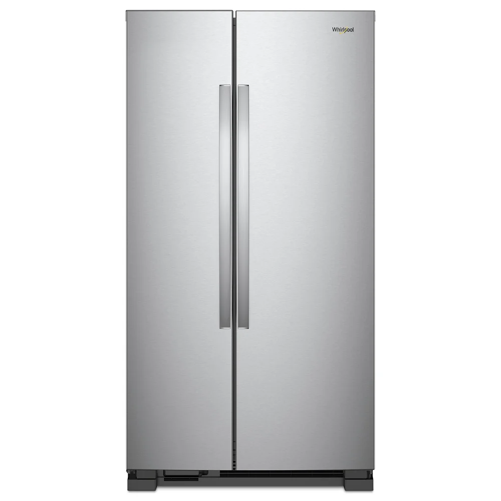 36" Wide 25.1 Cu. Ft. Side By Side Refrigerator Stainless Steel U63549
