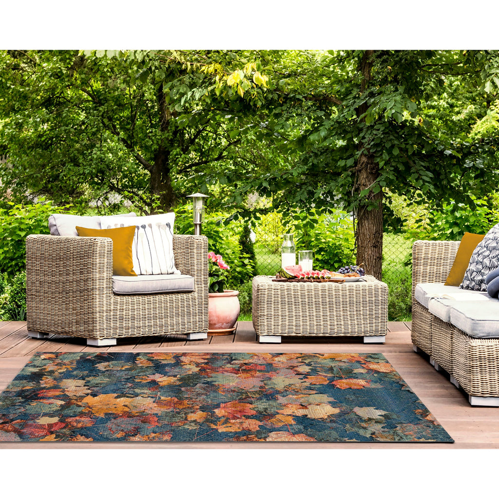 Marina Fall In Love Indoor Outdoor Area Rug