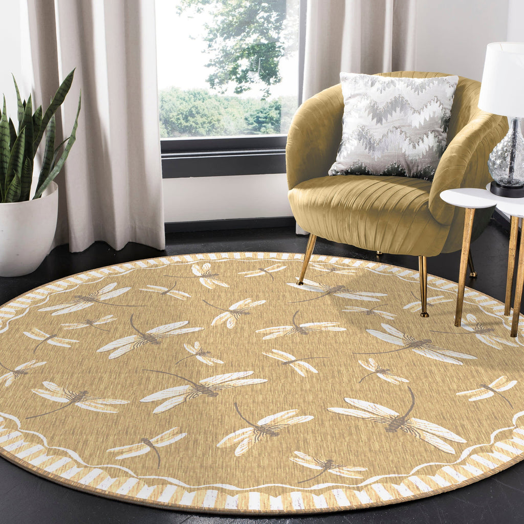 Carmel Dragonfly Indoor Outdoor Area Rug