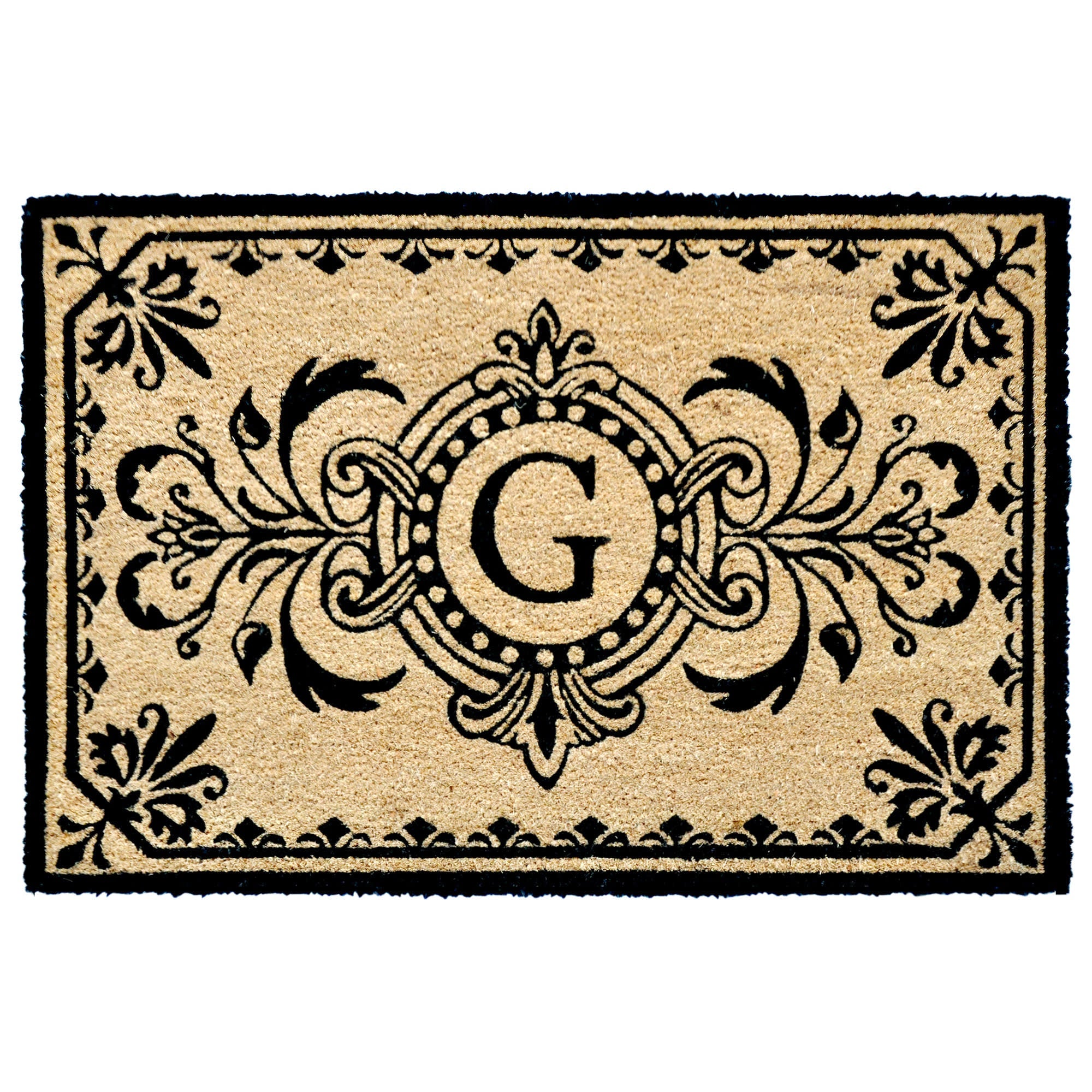 Dwell Vine Coir Doormat with Non-Slip Backing