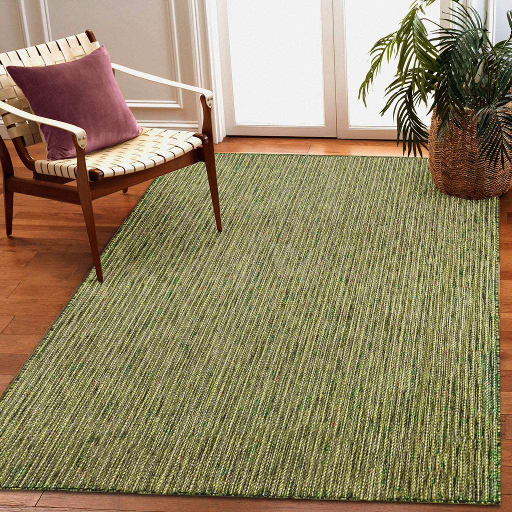 Carmel Texture Stripe Indoor Outdoor Area Rug