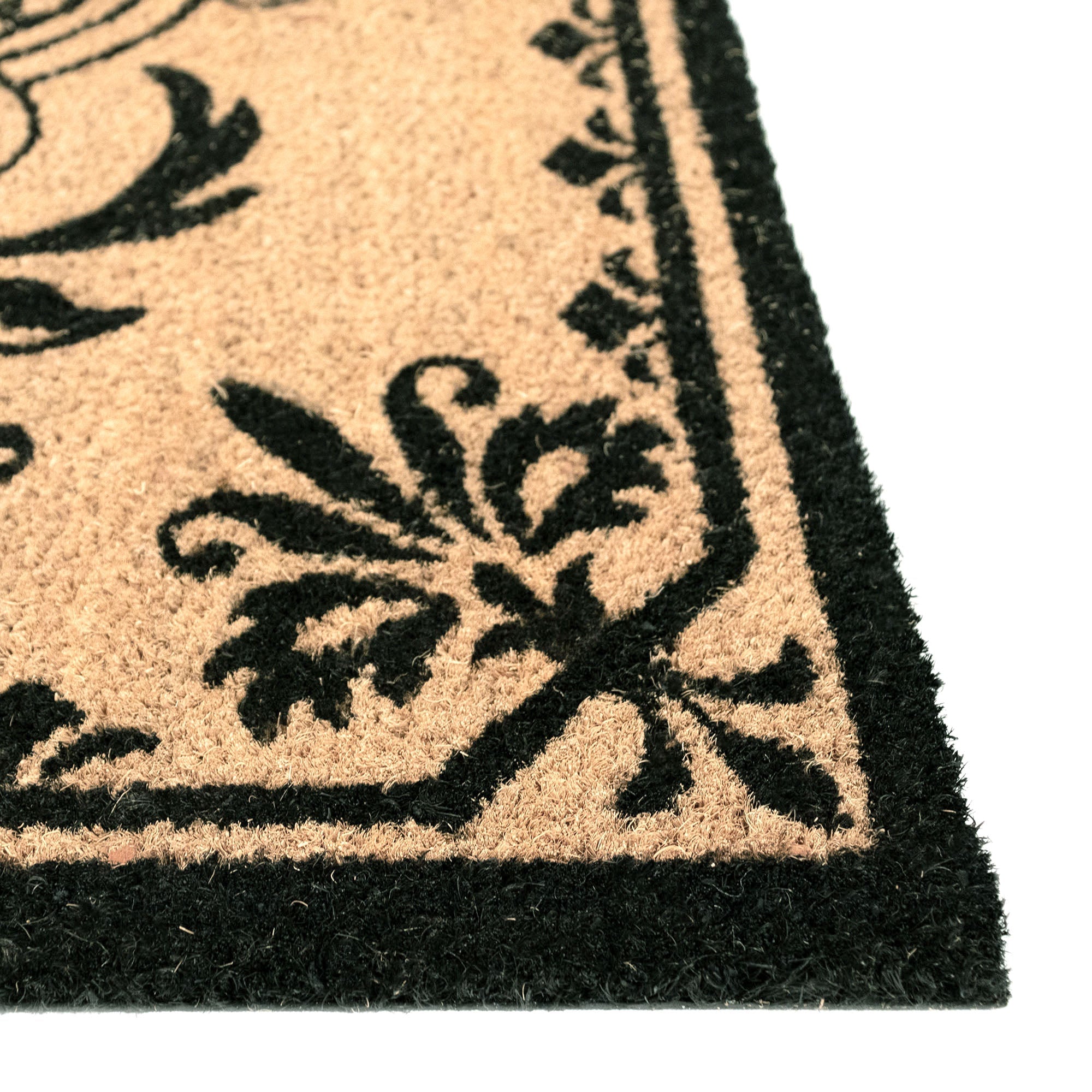Dwell Vine Coir Doormat with Non-Slip Backing