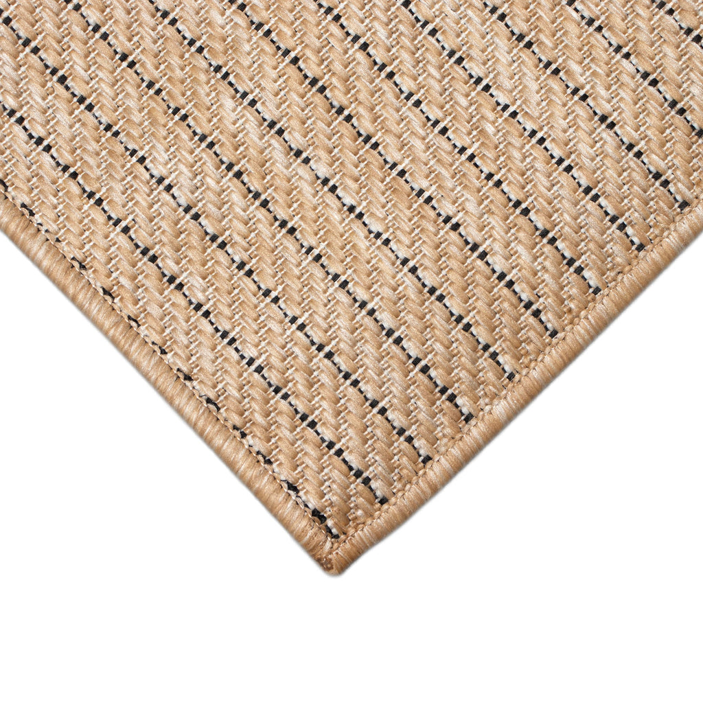 Carmel Texture Stripe Indoor Outdoor Area Rug