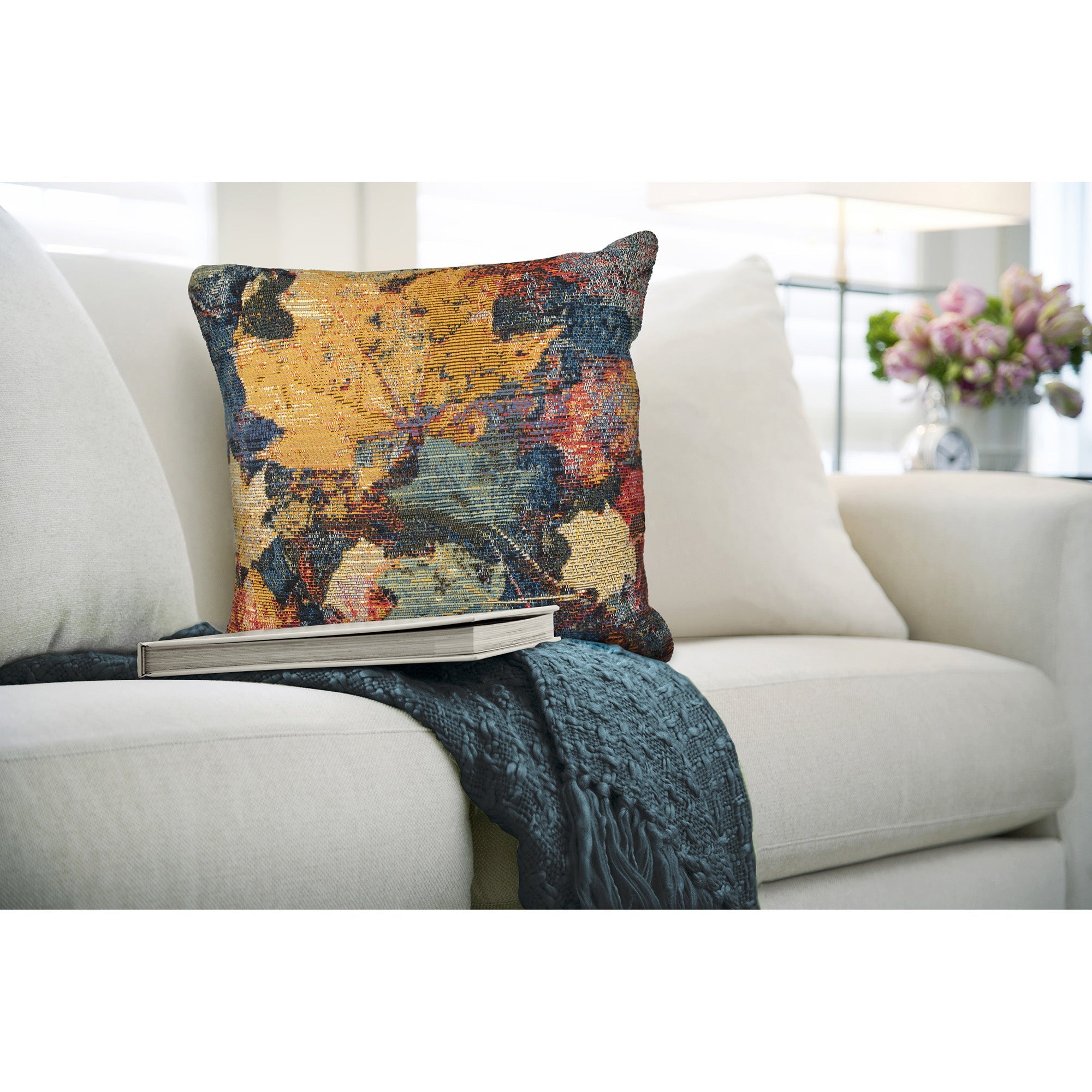 Marina Fall In Love Indoor Outdoor Throw Pillow