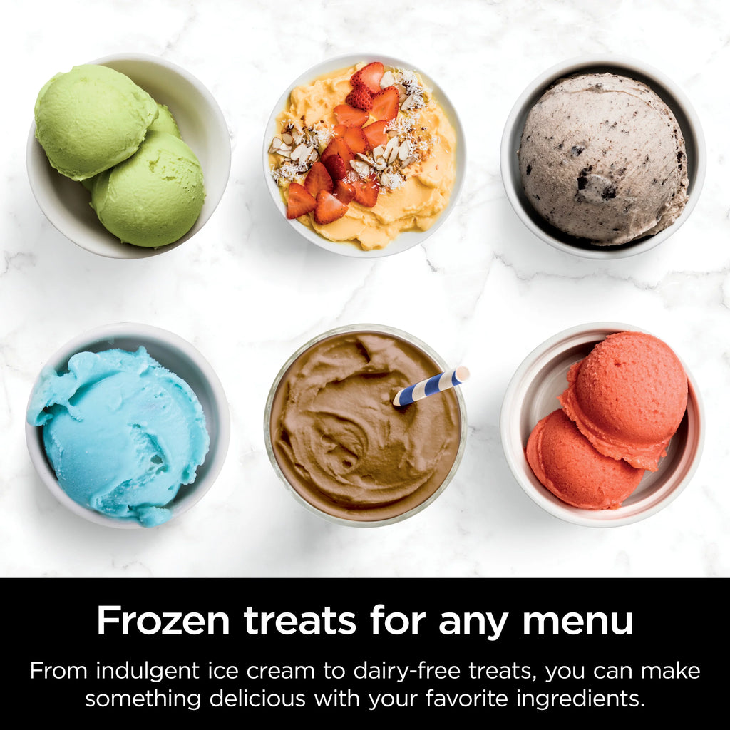 Silver Ice Cream Maker, 7 One-Touch Programs R265