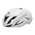 Matte Gloss Metallic White Maroon Bicycle Helmet M33888