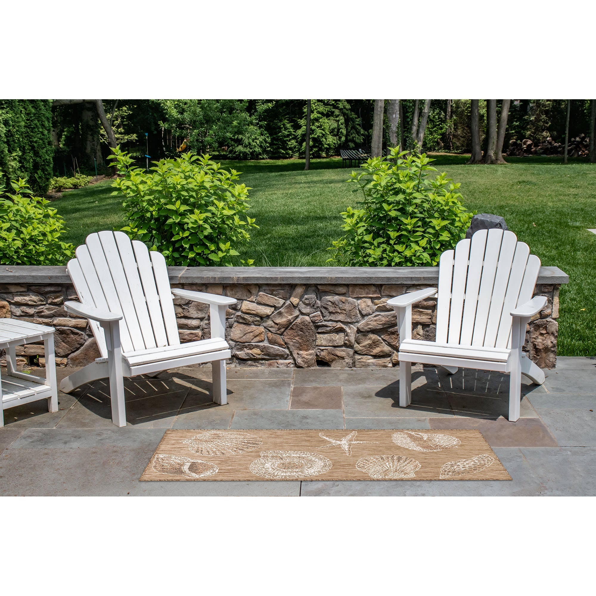 Carmel Shells Indoor Outdoor Area Rug