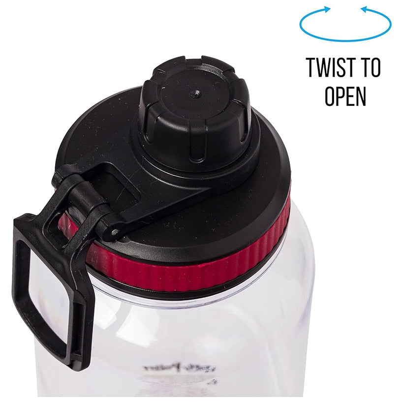 32-Oz. Twist Spout Water Bottle with Sticker Set