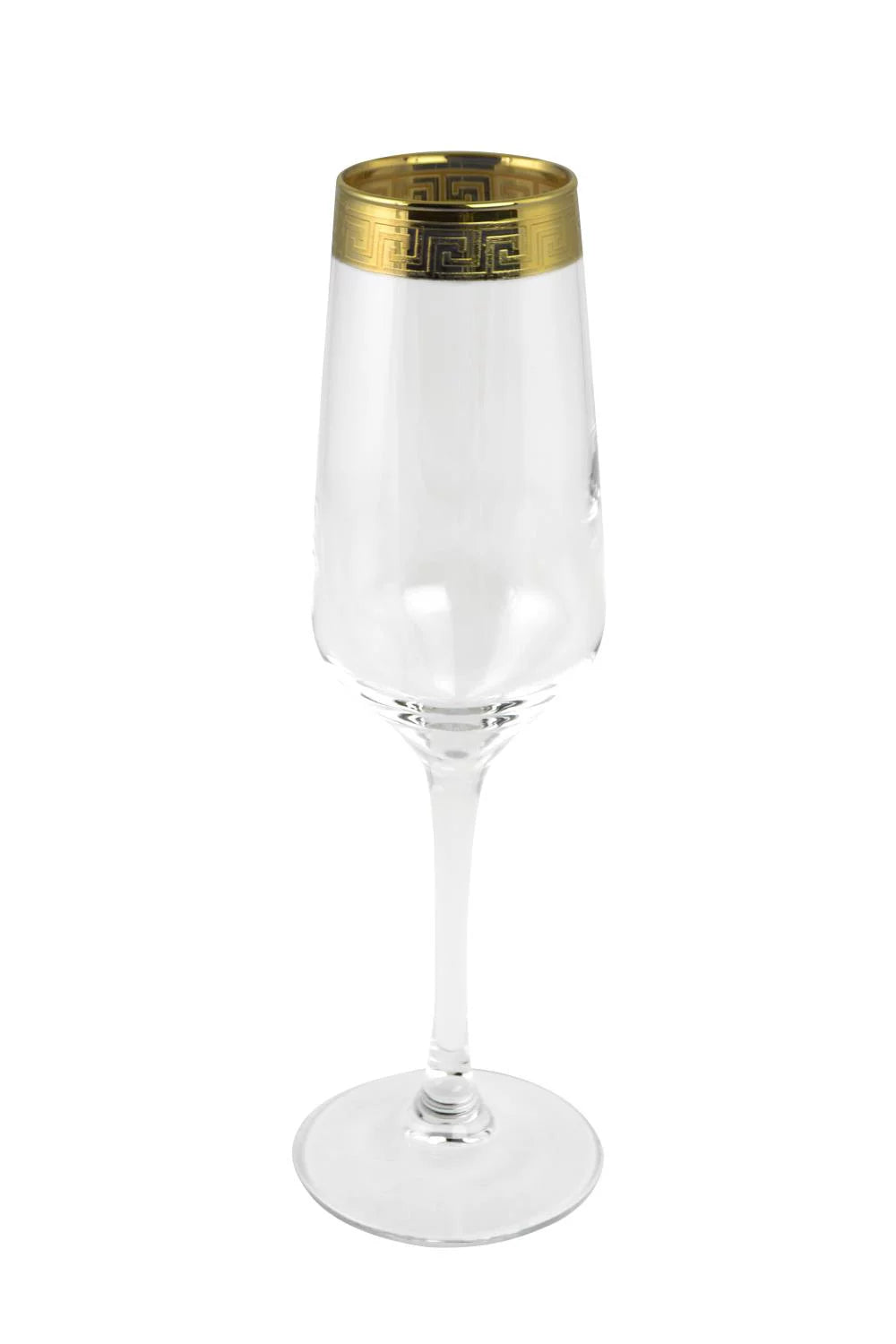 6 Piece Flute Glass Set B9748