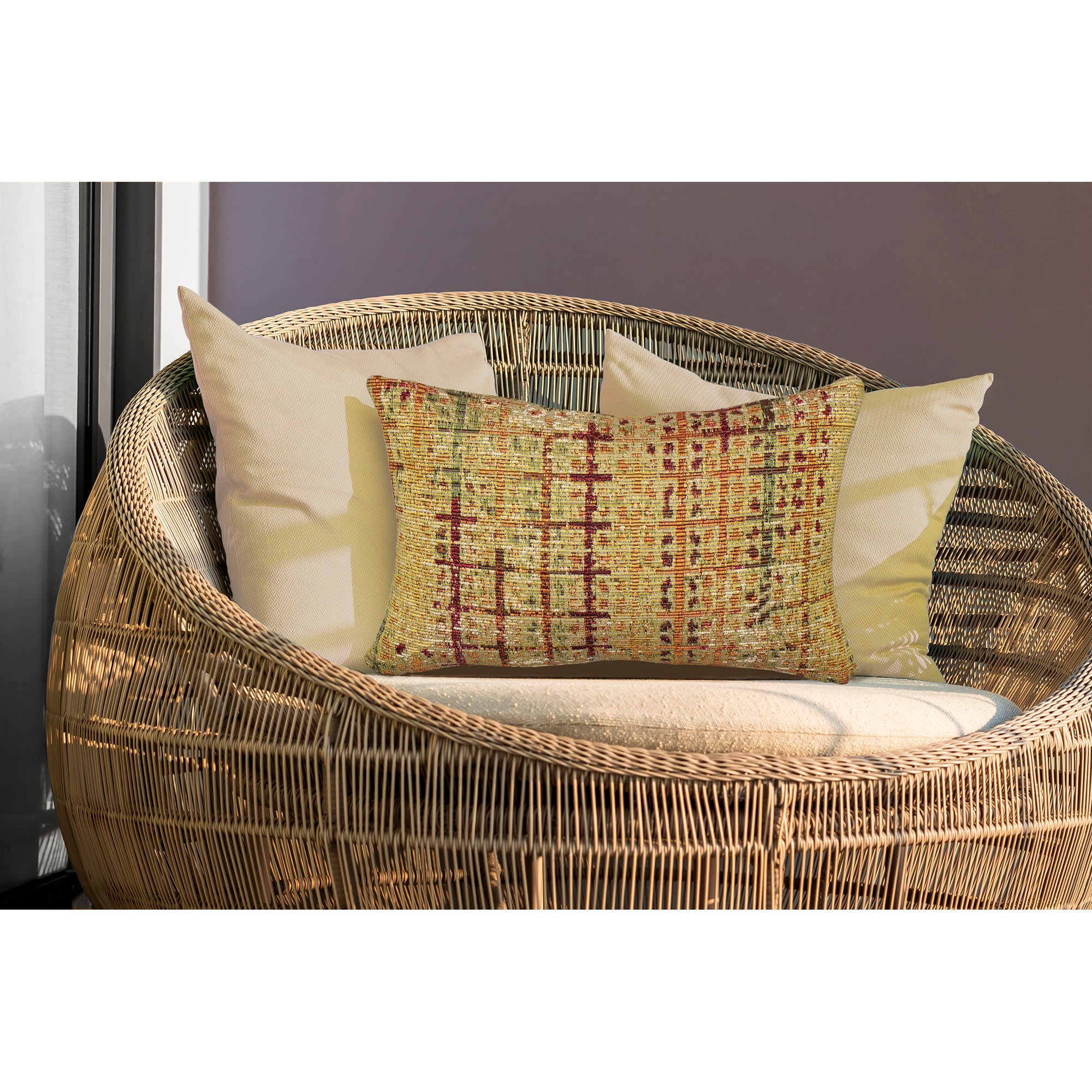 Marina Sienna Indoor Outdoor Throw Pillow
