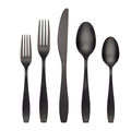 20-Piece Black Satin Flatware Set G66741