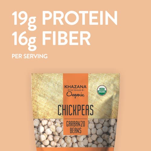 Organic Chickpeas 7lb Garbanzo Beans Non-GMO Gluten Free Kosher Lentils K637