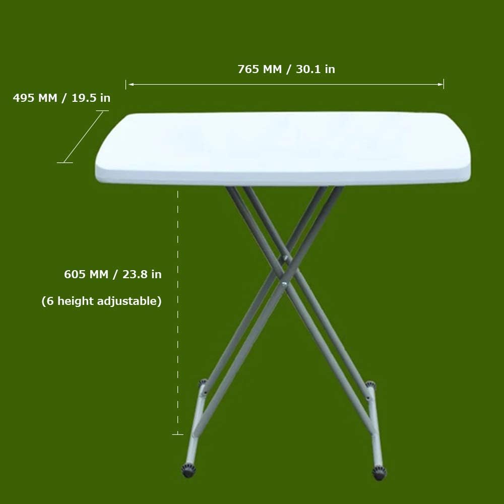 White Small Folding Table 2ft X 3 Ft U5639