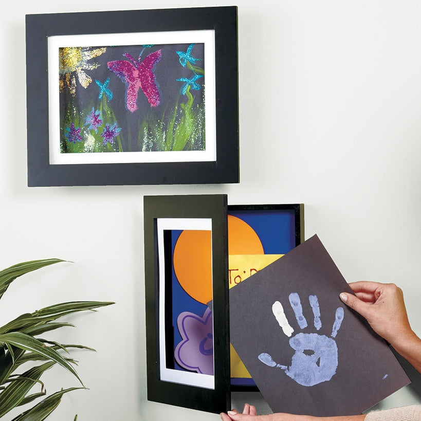 Interchangeable Artwork Frame With Storage