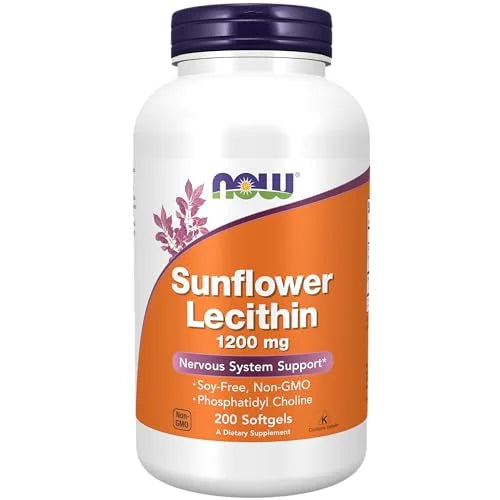 200 Softgels Sunflower Lecithin 1200 mg B84963