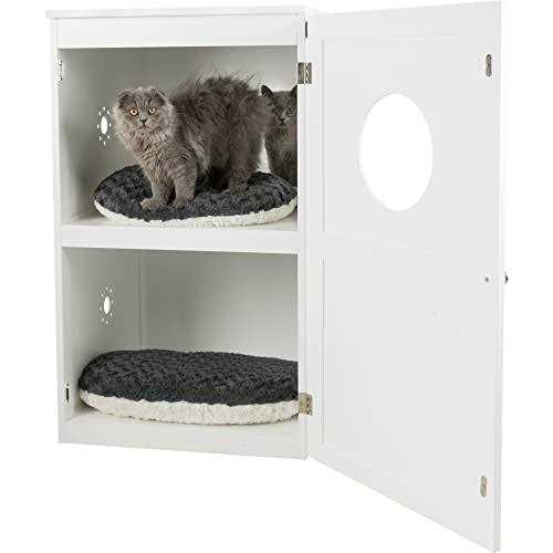 Wooden Cat Litter Box Enclosure U56195
