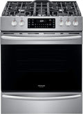 30" Gas Range with 5 Sealed Burners, True Convection Oven, Stainless Steel K4086