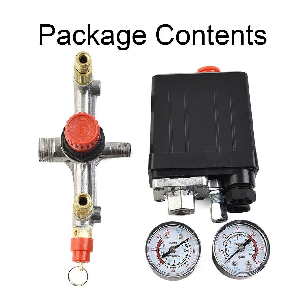 Parts Air Compressor Pressure Control Switch Valve Manifold Assembly W56600