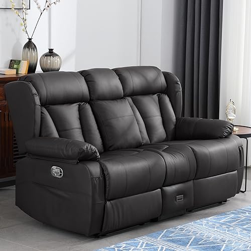 Manual Reclining Loveseat with Side Pockets K465744