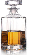 Glass Decanter with Airtight Stopper, 25.97 oz K46419