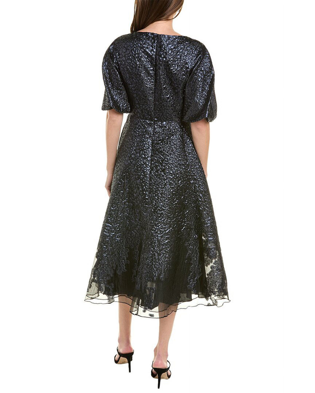 Short Printed Dress Q368