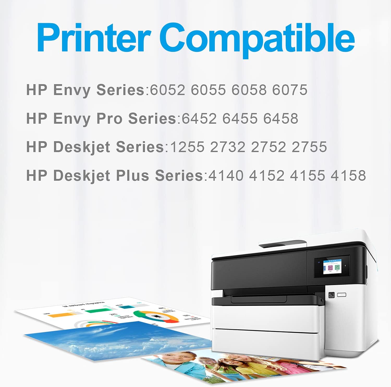 Remanufactured Ink Cartridge Replacement for HP 67 67XL Pack of 2 U882508