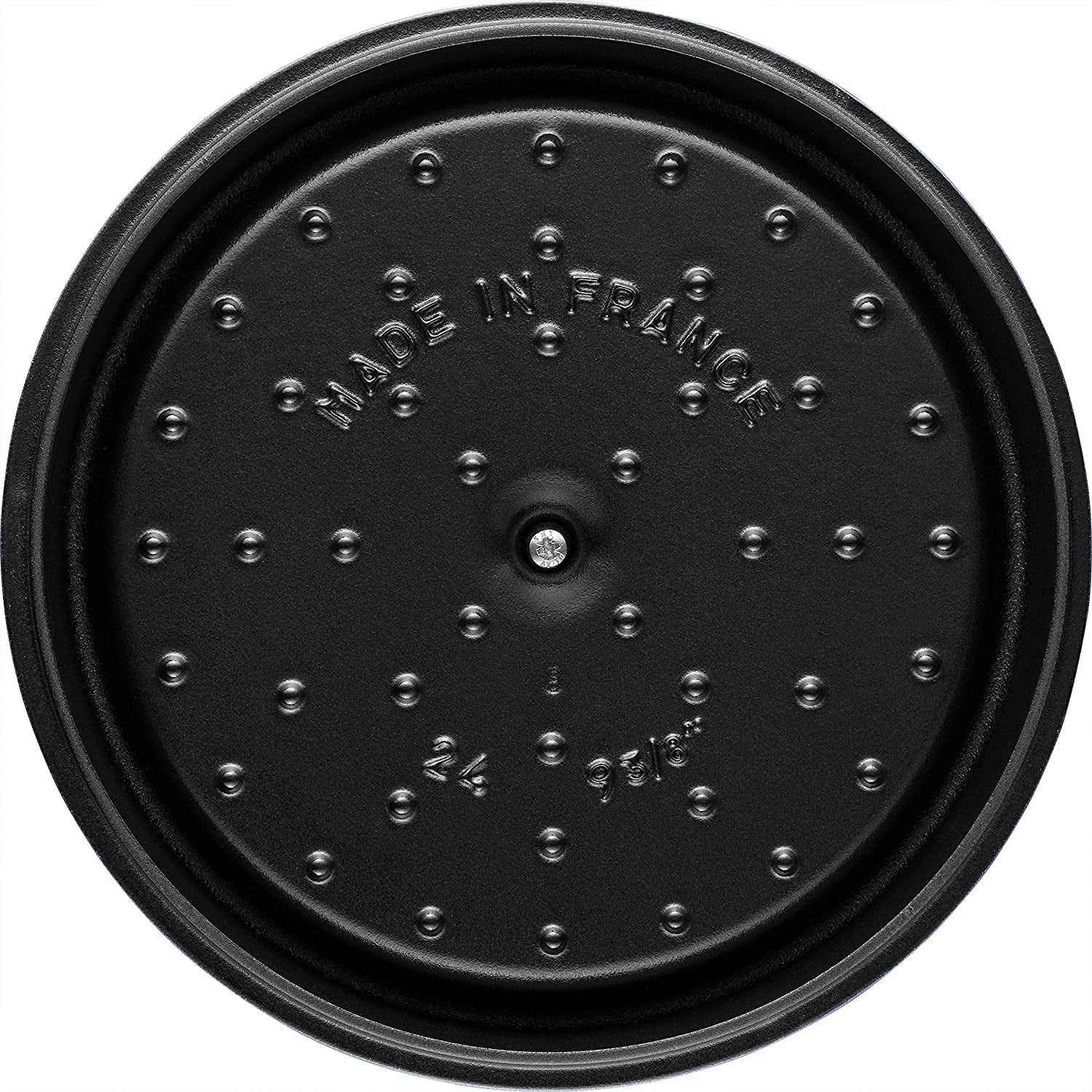 Matte Black Cast Iron Dutch Oven 5-qt Q42929