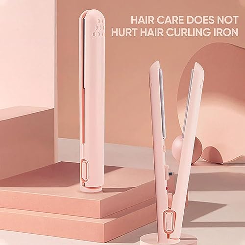 Mini Dual Purpose Cordless Curling Iron White B1550
