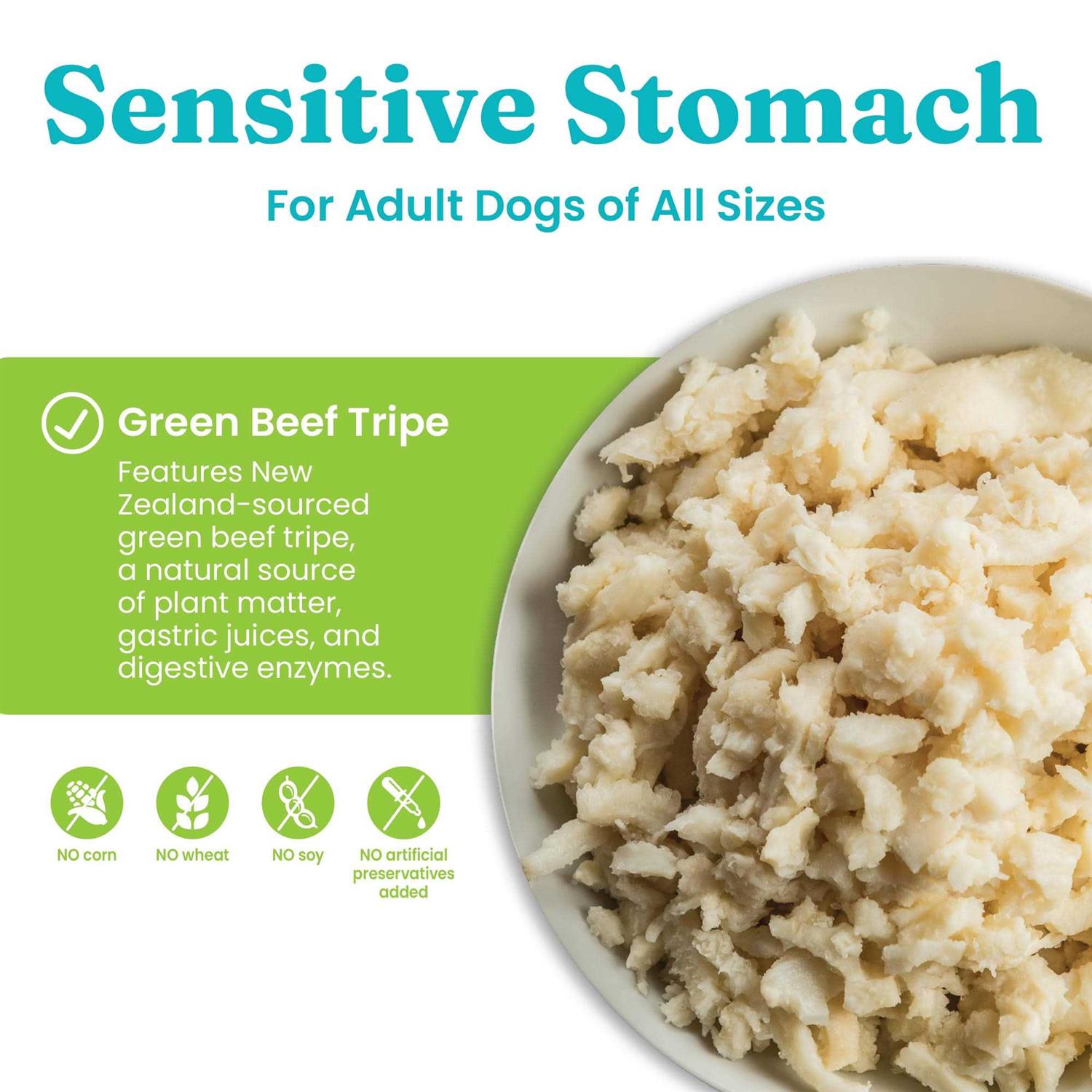 Solid Gold Green Cow Tripe Beef Free Dog Food A664074