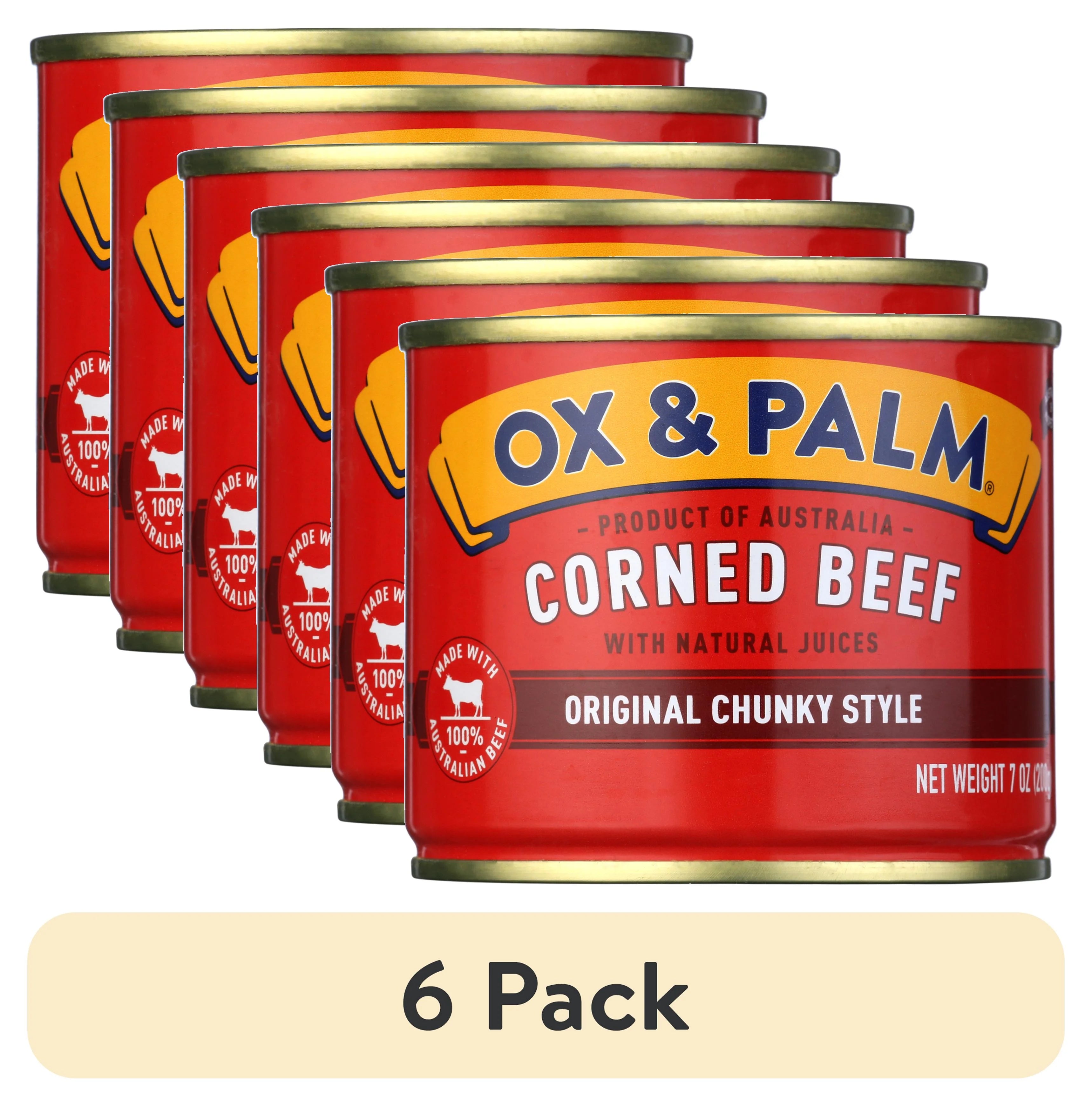 (6 pack) Corned Beef Chunky Style, 7 oz Can I6850