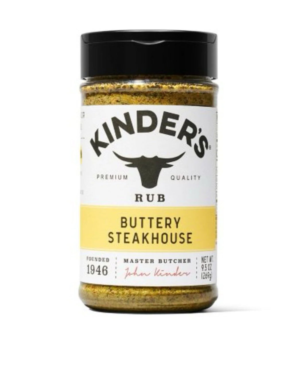 Organic Buttery Steakhouse Rub Seasoning 10.4 oz O3470