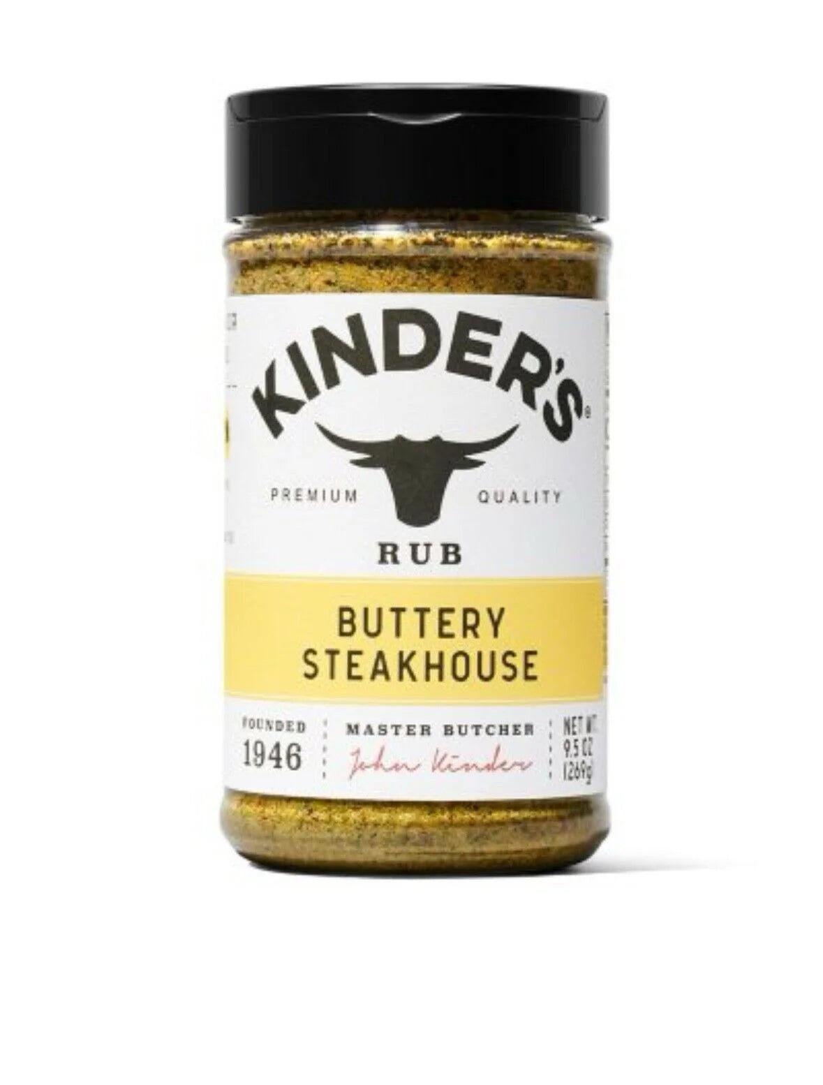 Organic Buttery Steakhouse Rub Seasoning 10.4 oz O3470