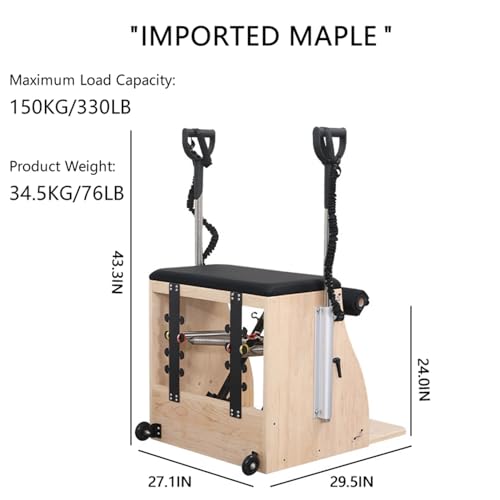 Pilates Chair with Handles L5115