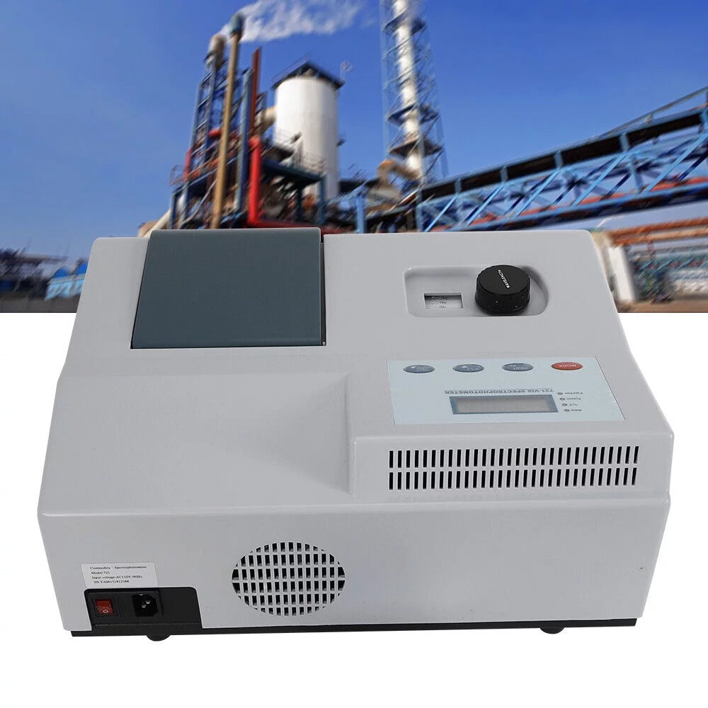 Digital Lab Spectrophotometer 350-1020nm H460469
