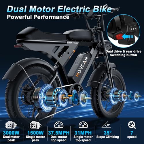 Electric Bike 20" Fat Tire Ebike 48V 20Ah Battery Hydraulic Disc Brake T301