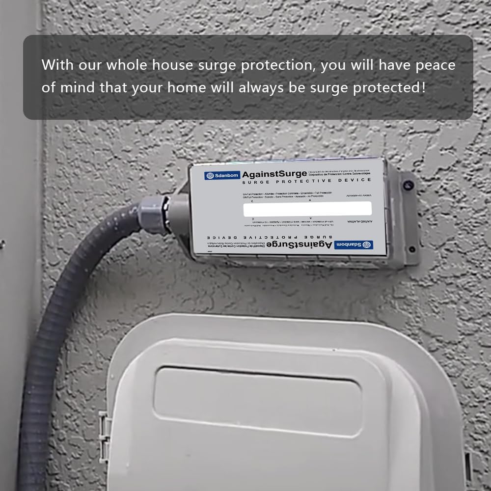 Whole House Surge Protection Device Rated for 140,000 Amps S286112