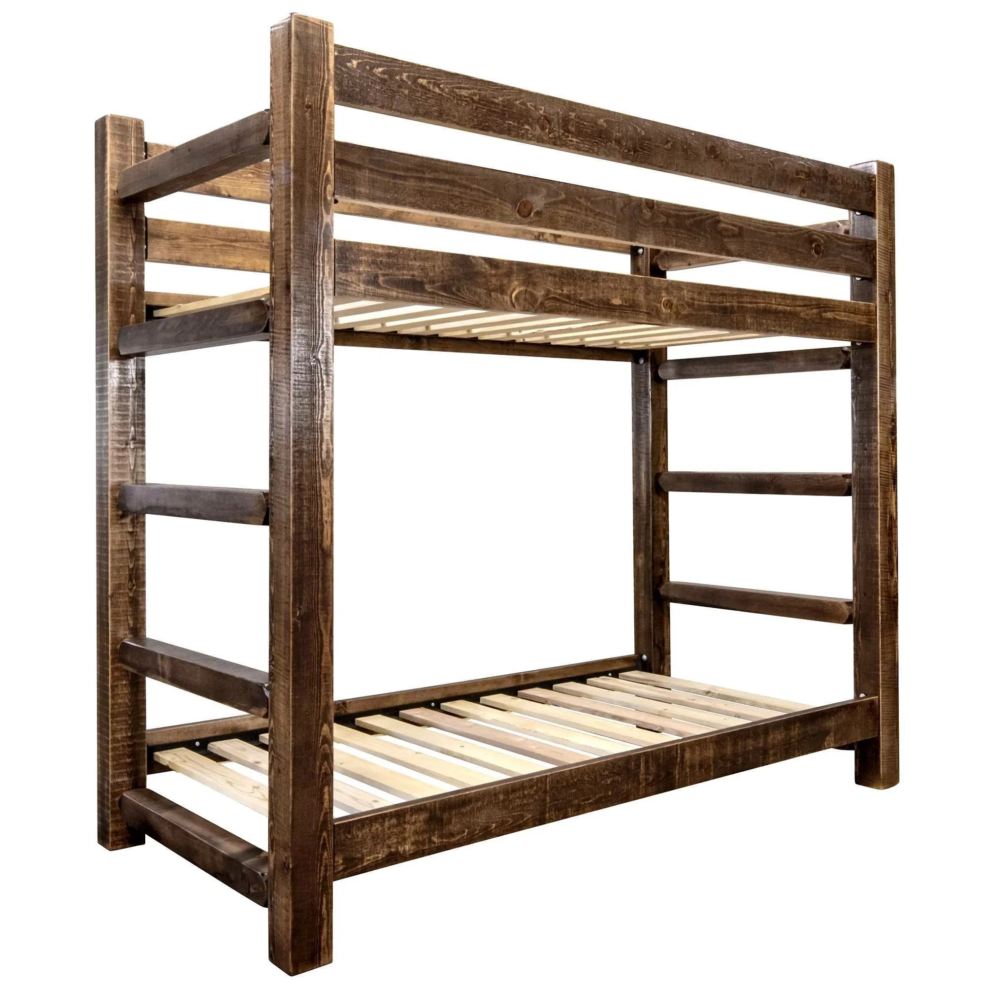 Twin over Twin Bunk Bed T9557