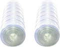 27.5" x 12" Clear Plastic Vinyl Door Flaps 2 pcs B320504