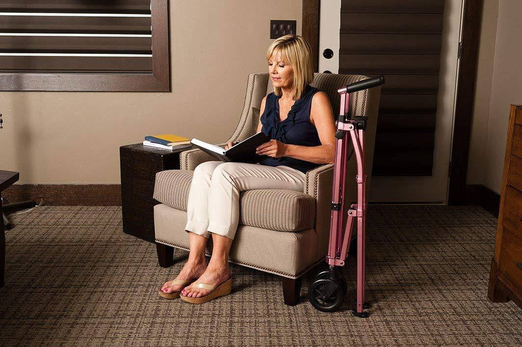 Lightweight Folding Height Adjustable Walker R406469