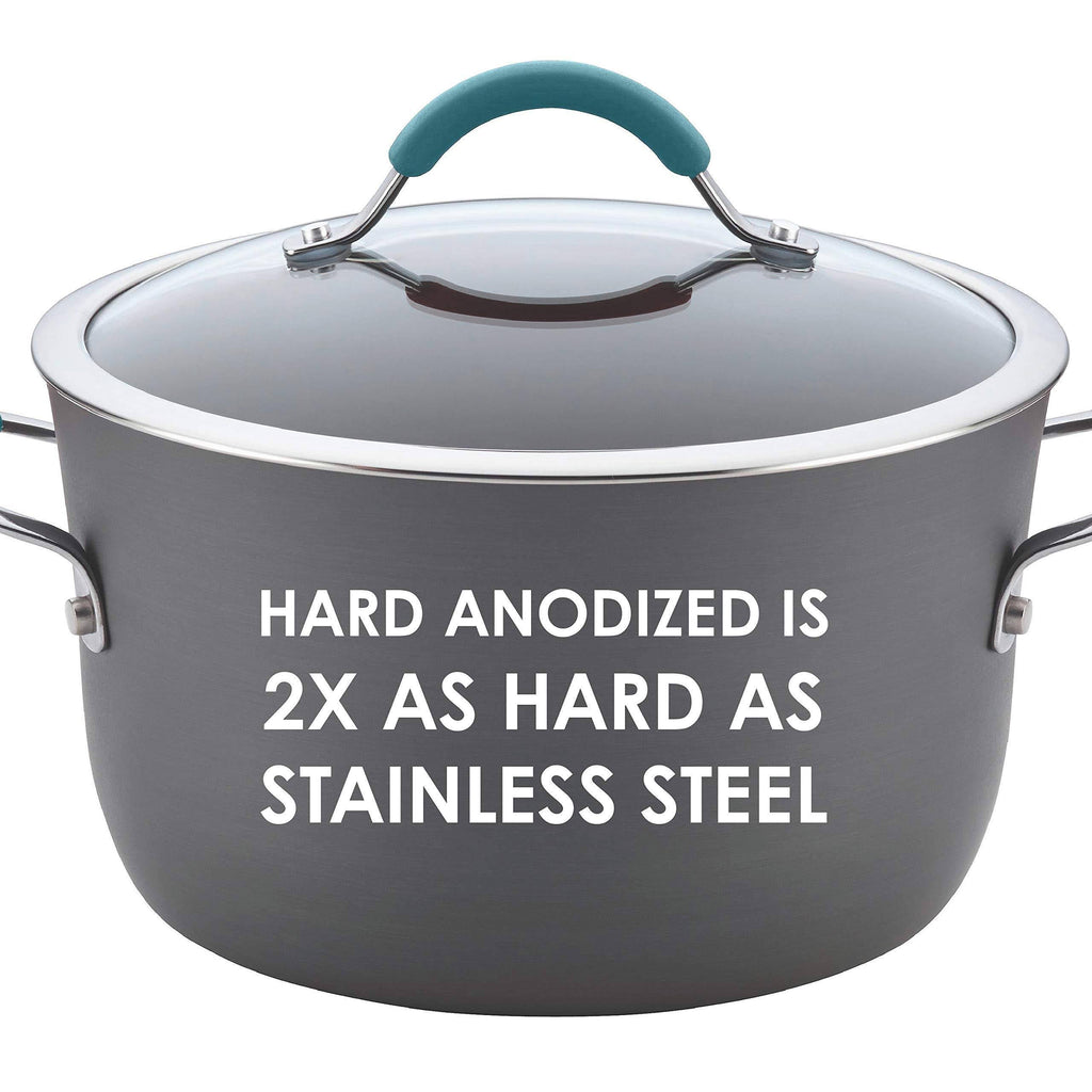 12-Piece Gray Cookware Set E1328