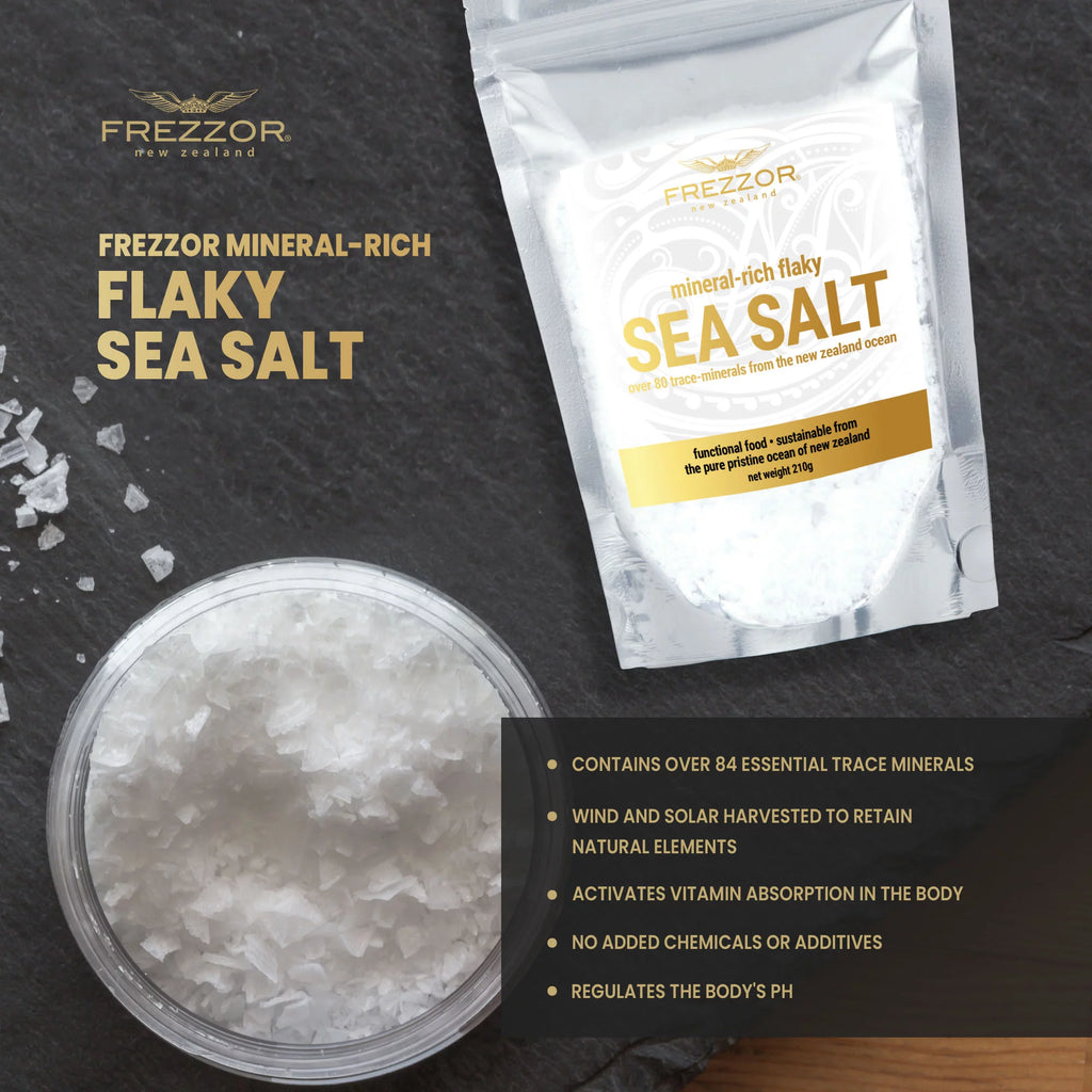 6-Pack 44.4 Oz Mineral-Rich Flaky Sea Salt J444910