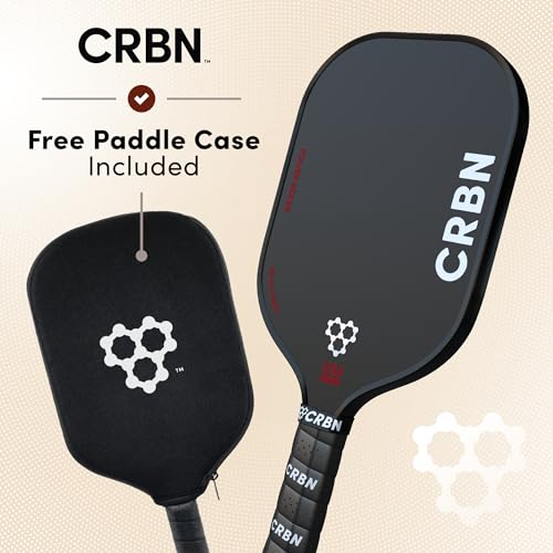 Carbon Fiber Pickleball Paddle with Foam Injected Edges Q961