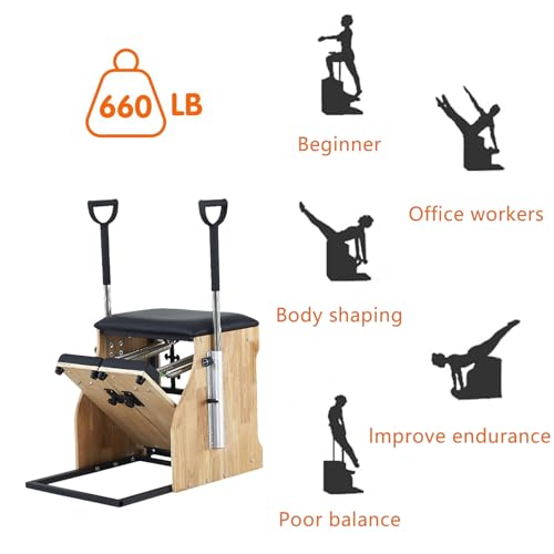 Pilates Chair with Handles L5115