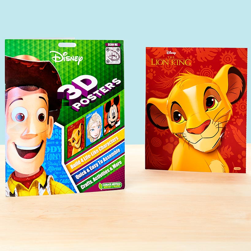 3D Kids Activity Books with Puzzles and Coloring V3936