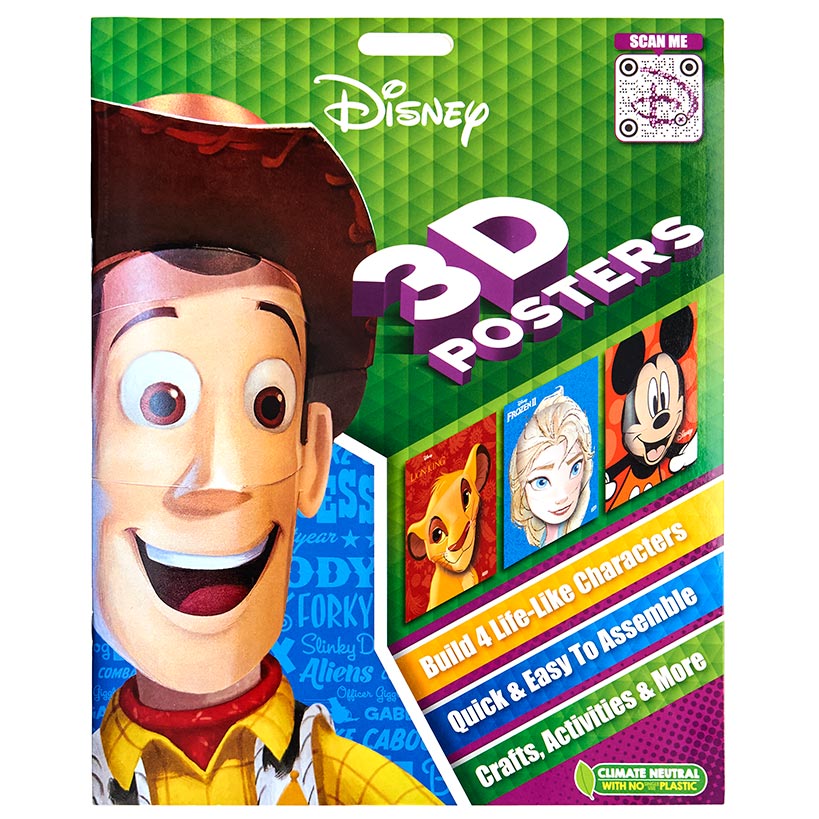 3D Kids Activity Books with Puzzles and Coloring V3936