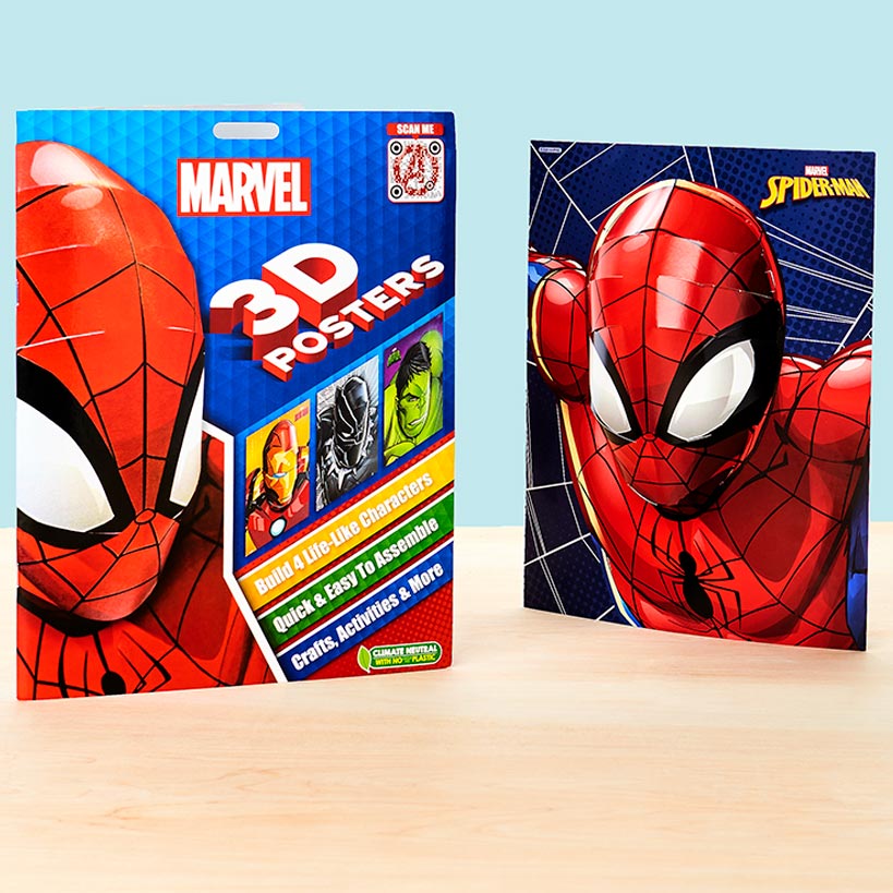 3D Kids Activity Books with Puzzles and Coloring V3936