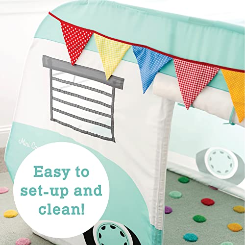 Camper Playhouse – 43 x 55 x 36 inch Cotton Canvas Play Set H983724